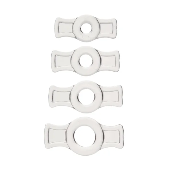 Titanmen Tools Cock Ring Set - Clear