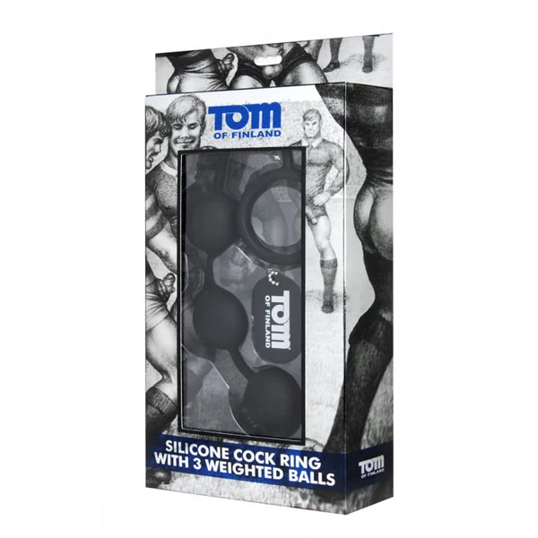 Tom of Finland – Cockring 3 Ball Silicone
