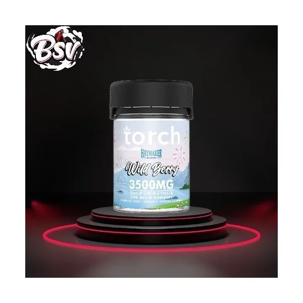 Torch Haymaker 3500MG Gummy THC-P+D9+THC-X Wild Berry