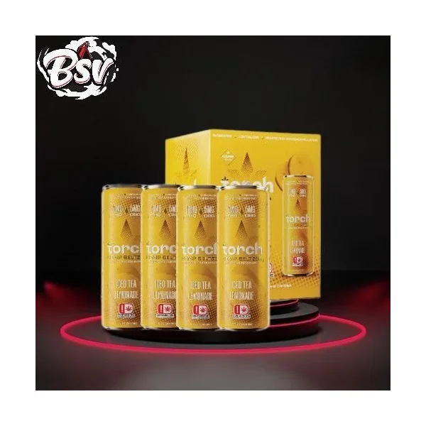 Torch Hemp Seltzer 10mg THC 4pk Iced Tea Lemonade