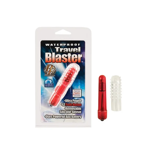 TRAVEL BLASTER RED W/P