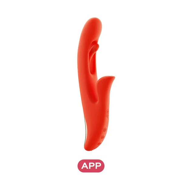 Tressa App-Enabled Tapping Vibrator G-Spot and Clitoral Stimulation