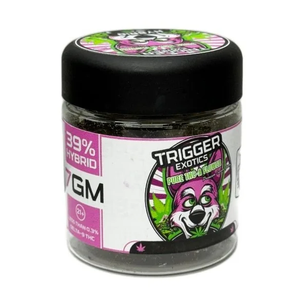 Trigger Exotics Pure 7g THC-A Flower Glueball Hybrid