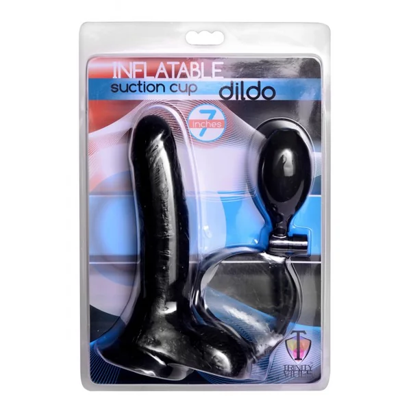 TRINITY 4 MEN INFLATABLE SUCTION CUP REALISTIC DILDO