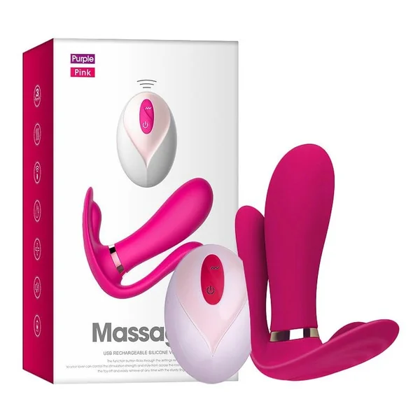 Triple Stimulation Vibrator - Secwell - Aiko Remote Wearable Triple Stimulator