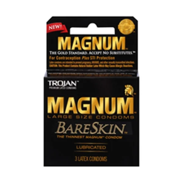 Trojan Magnum Bareskin - 3 Pack