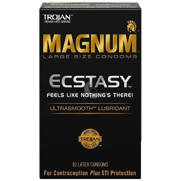 Trojan Magnum Ecstasy Large Size Condoms