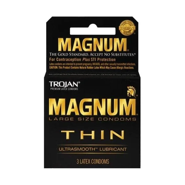 Trojan Magnum Thin - 3 Pack