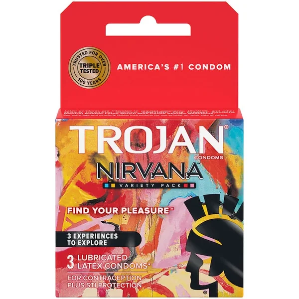 Trojan ”Nirvana” Condoms -3Pk