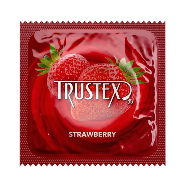 Trustex – Flavored Condoms Singles – Strawberry