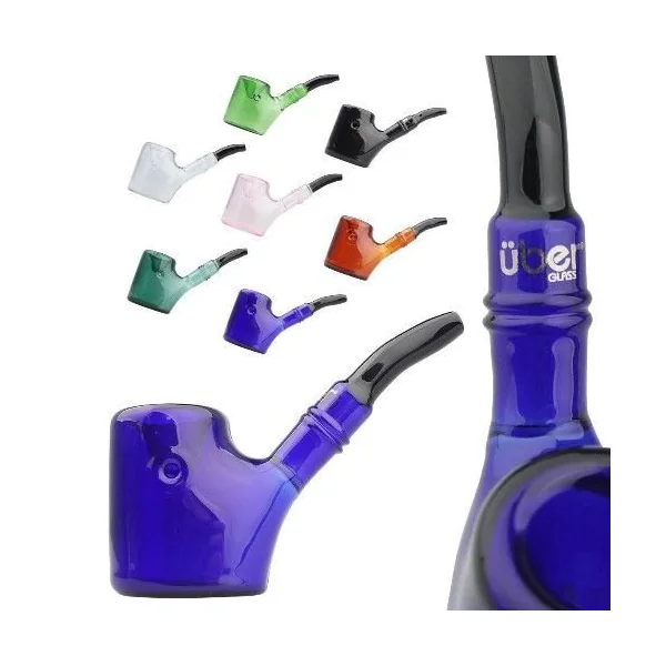 Uber Glass 5in Sherlock Two Tone Assorted Colors