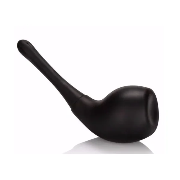 Ultimate Cleaning Anal Preparation System Anal Douche Silicone Black
