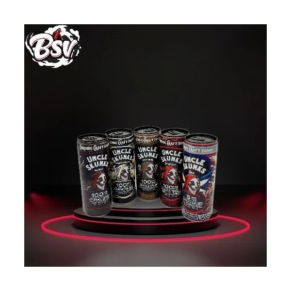 Uncle Skunks 100mg THC Infused Drink Orange