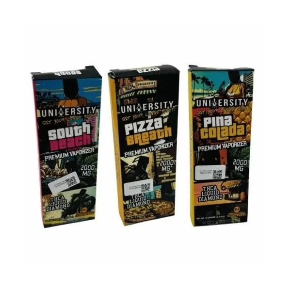 University 2g THC-A Liquid Diamond Disposable Cereal Milk