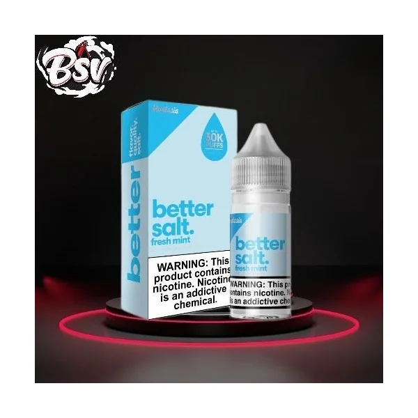 Vapetasia 30ml Better Salt Fresh Mint 50mg