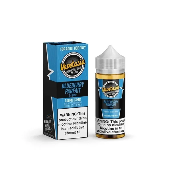 Vapetasia Blueberry Parfait 3MG