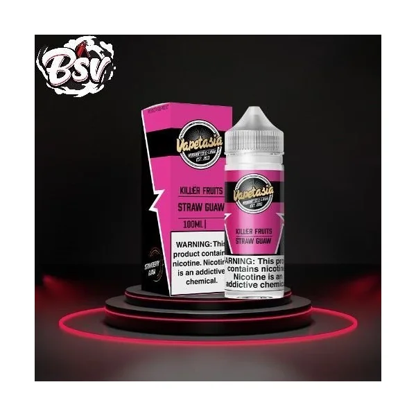 Vapetasia Killer Strawberry Guava 3mg