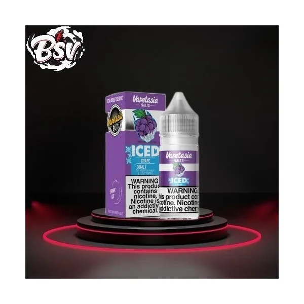 Vapetasia Nic Salt Iced Grape 48MG