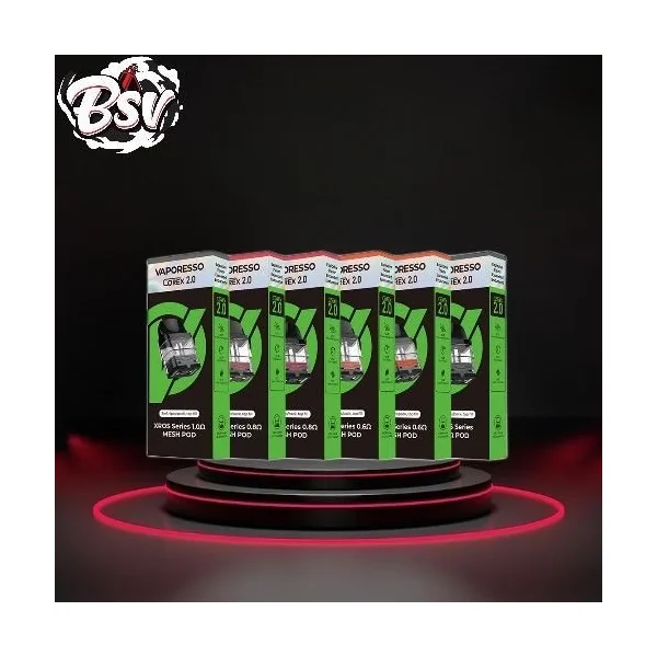 Vaporesso Corex 2.0 Xros Series 3ml Mesh Pod 0.4 4ct