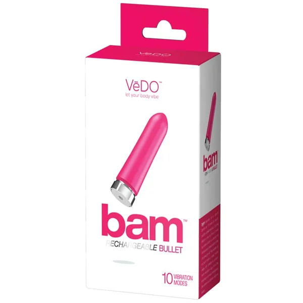 VeDO BAM Rechargeable Bullet – Foxy Pink