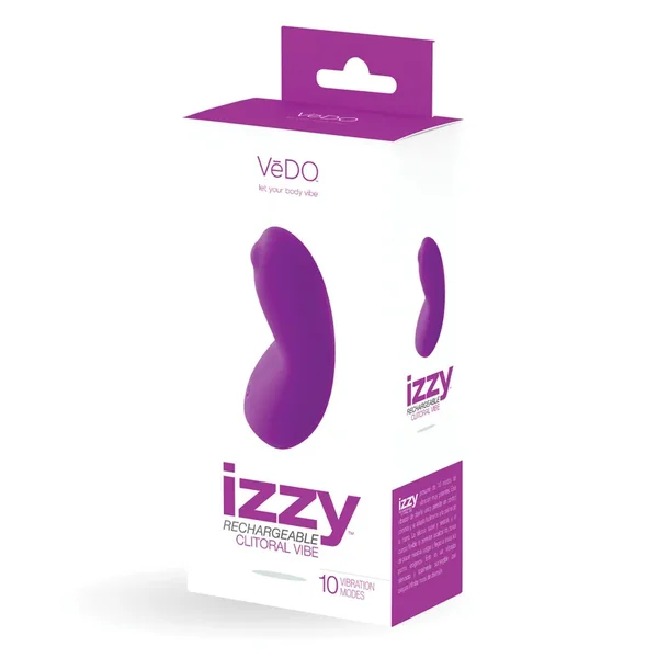 VeDO Izzy Rechargeable Clitoral Vibe – Violet Vixen