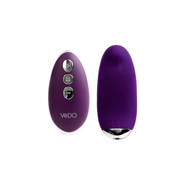 VeDO Niki Rechargeable Panty Vibe, Deep Purple