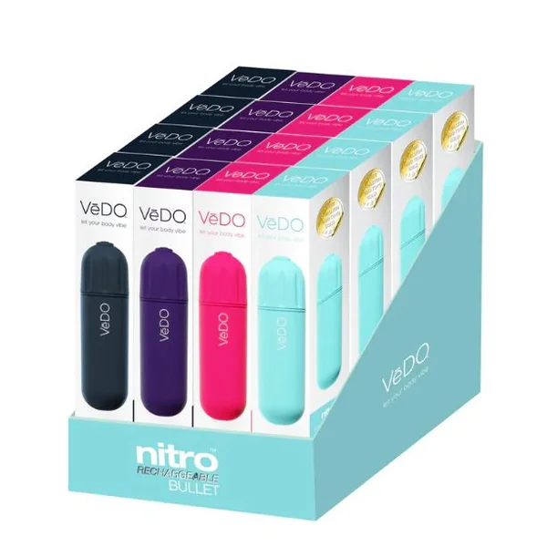 VEDO NITRO RECHARG BULLET 16/PCS ASSORTED