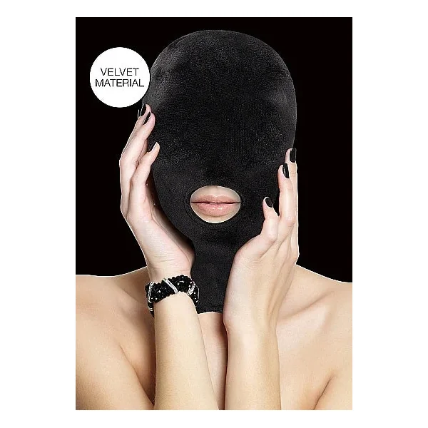 Velvet Mask w/Mouth Opening