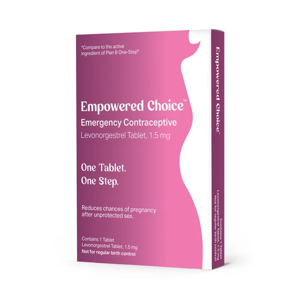 Verséa - Empowered Choice - Emergency Contraception - Single Levonorgestrel 1.5 mg Tablet