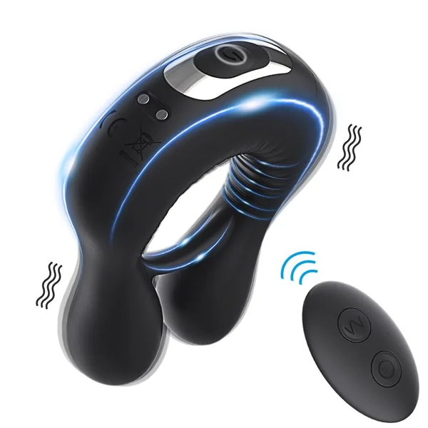 Vibrating Cock Ring Delay Ejaculation Penis Cock Ring for Men Erotic Toys Vibrating Penis Ring