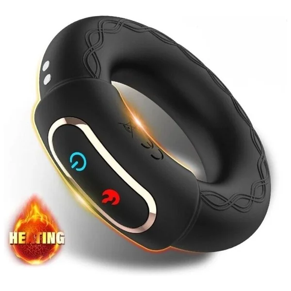 Vibrating Heating Erection Ring - Secwell - Penis Heating Ring