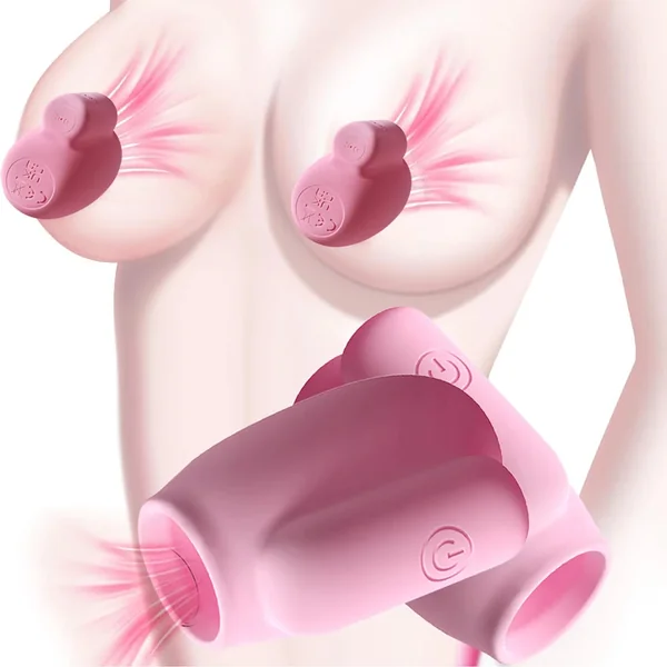 Vibrating Nipple Suckers 10-Frequency Vibration