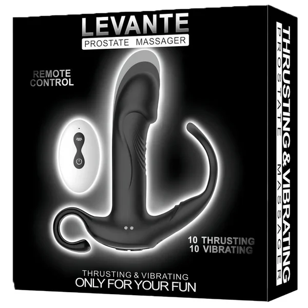 Vibrating prostate stimulator - Secwell - Levante Prostate Massager Thrusting