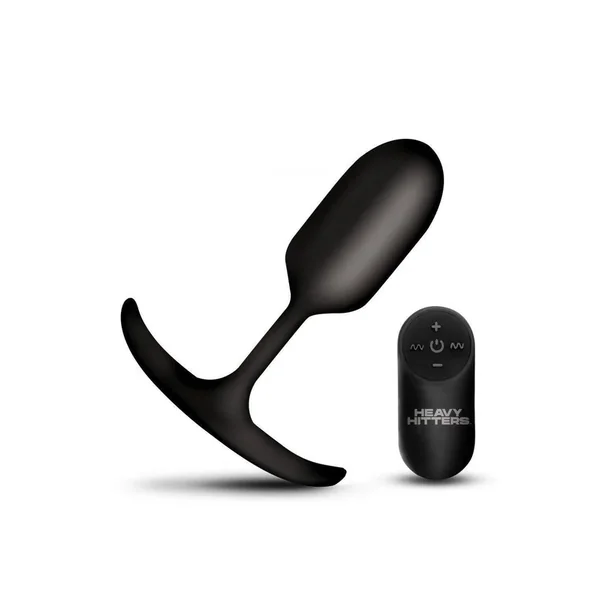 Vibrating XL Weighted Silicone Anal Plug