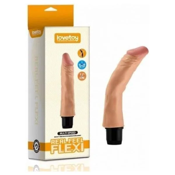 Vibrator - Lovetoy - Real Feel Flexi 9.5 Inches