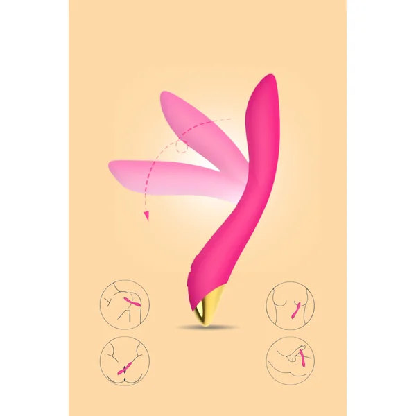 Vibratore Vaginale Armony Flamingo 17cm