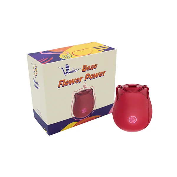 VOODOO BESO FLOWER POWER RED