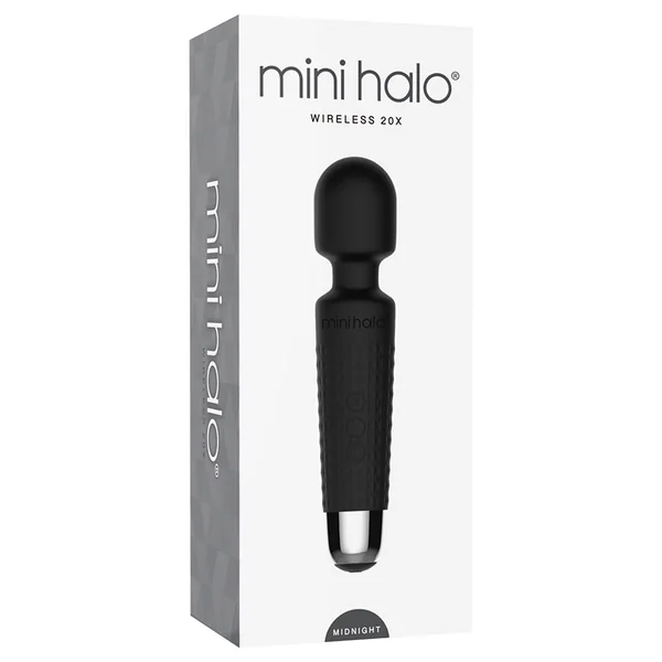 Voodoo Mini Halo Wand Massager - Midnight