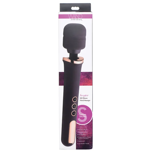 Wand Essentials Scepter 50X Silicone Wand Massager
