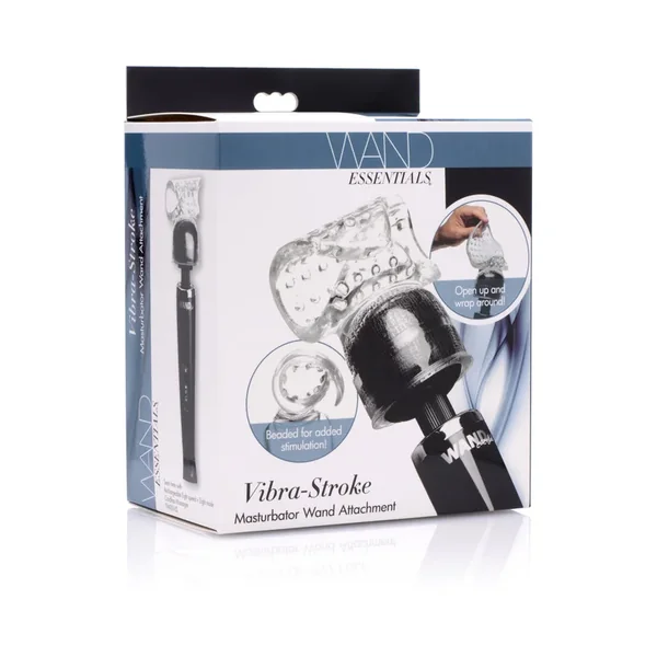 Wand Essentials Vibra-Stroke Wrapped Wand Attachment