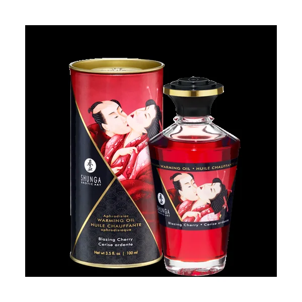 WARMING MASSAGE OIL CHERRY 3.5 OZ