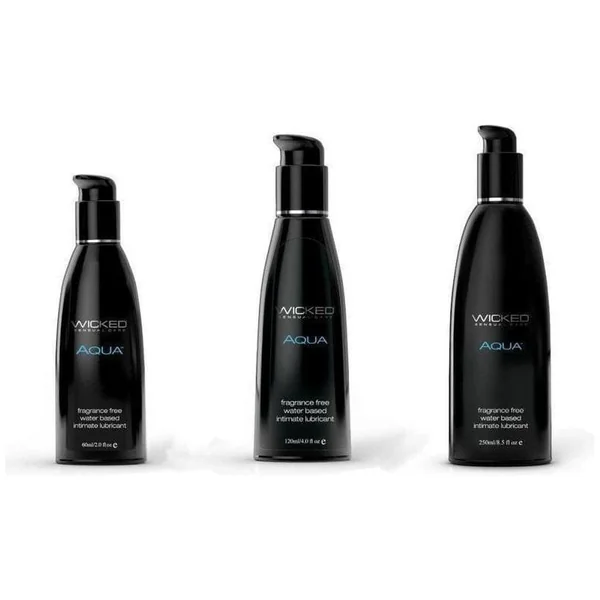 Water based lubricant - Wicked - Aqua