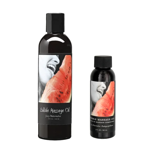 Watermelon Edible Massage Oil by Earthly Body