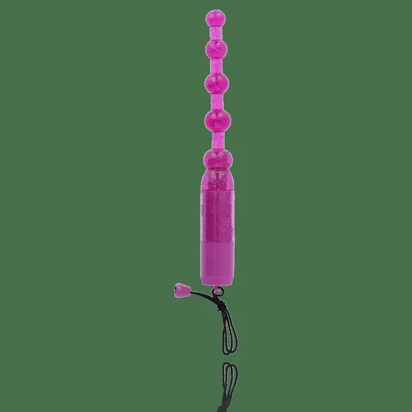 Waterproof Vibrating Pleasure Beads™ - Purple