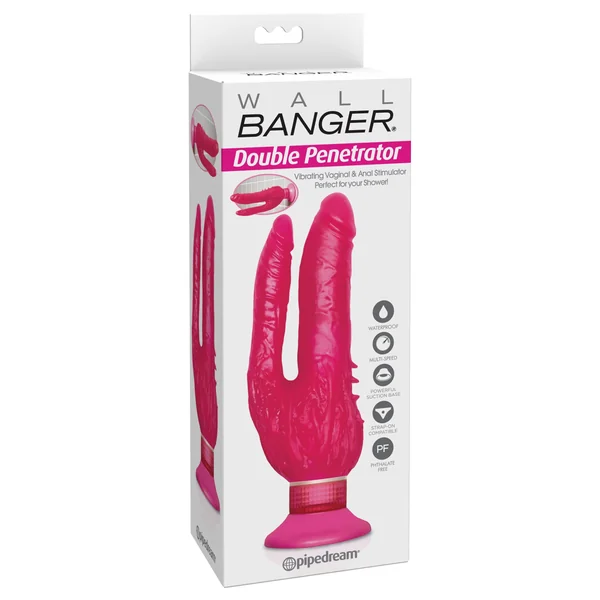 Waterproof Wall Bangers Double Penetrator