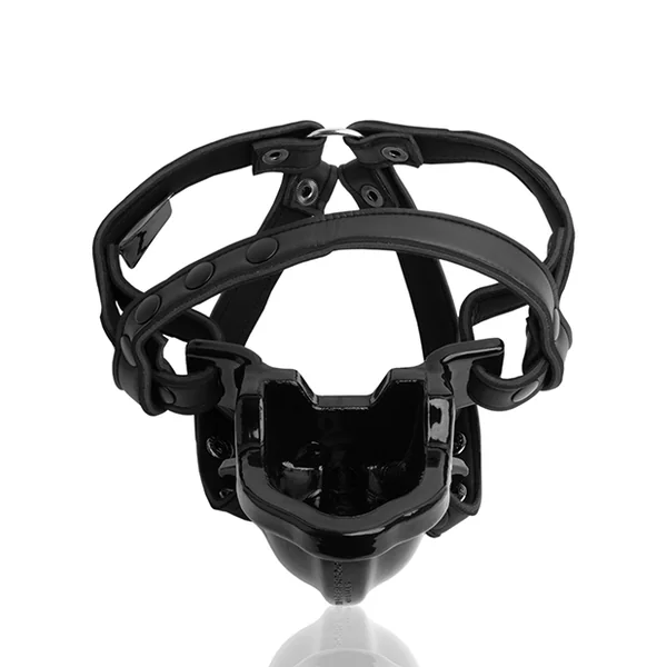 WATERSPORT STRAP ON GAG BLACK (NET)