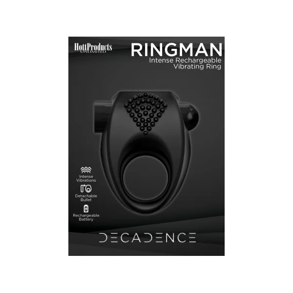 (WD) DECADENCE RINGMAN VIBRATI COCK RING