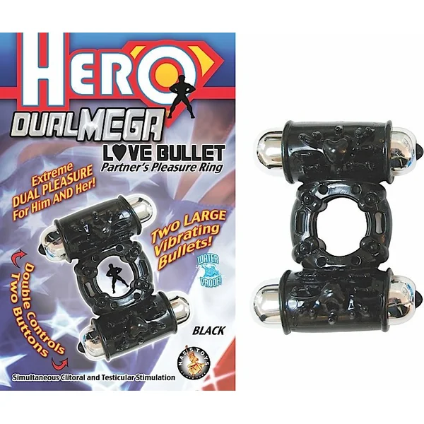 (WD) HERO DUAL MEGA LOVE BULLE BLACK