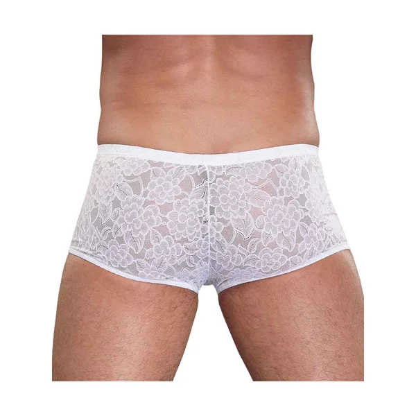 (WD) MINI SHORT STRETCH LACE W XL