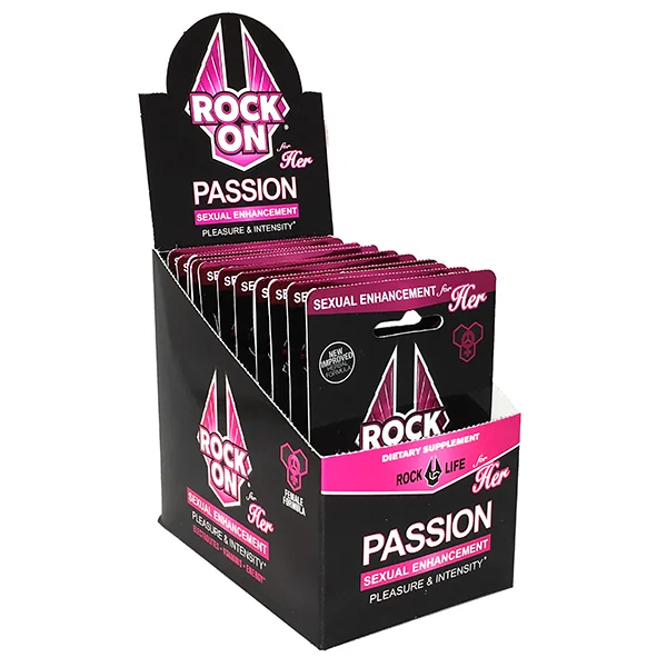 (WD) ROCK ON PILL FOR HER 12PK (NET)